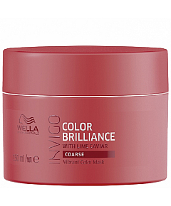 Wella INVIGO Color Brilliance - Маска-уход для защиты цвета окрашенных жестких волос 150 мл